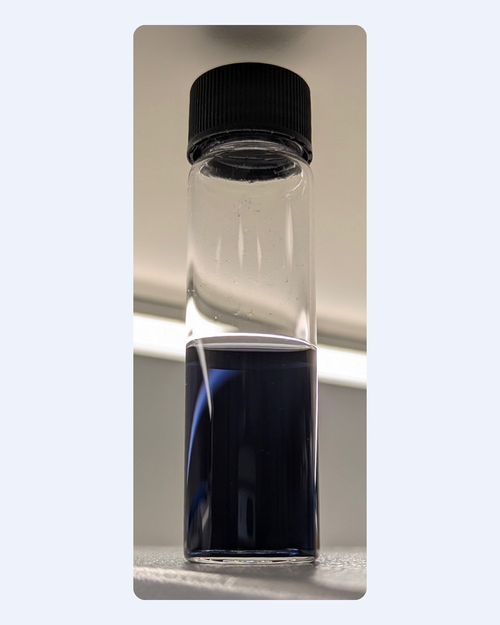Vial of Grove Gold-PVP Blue gold colloid